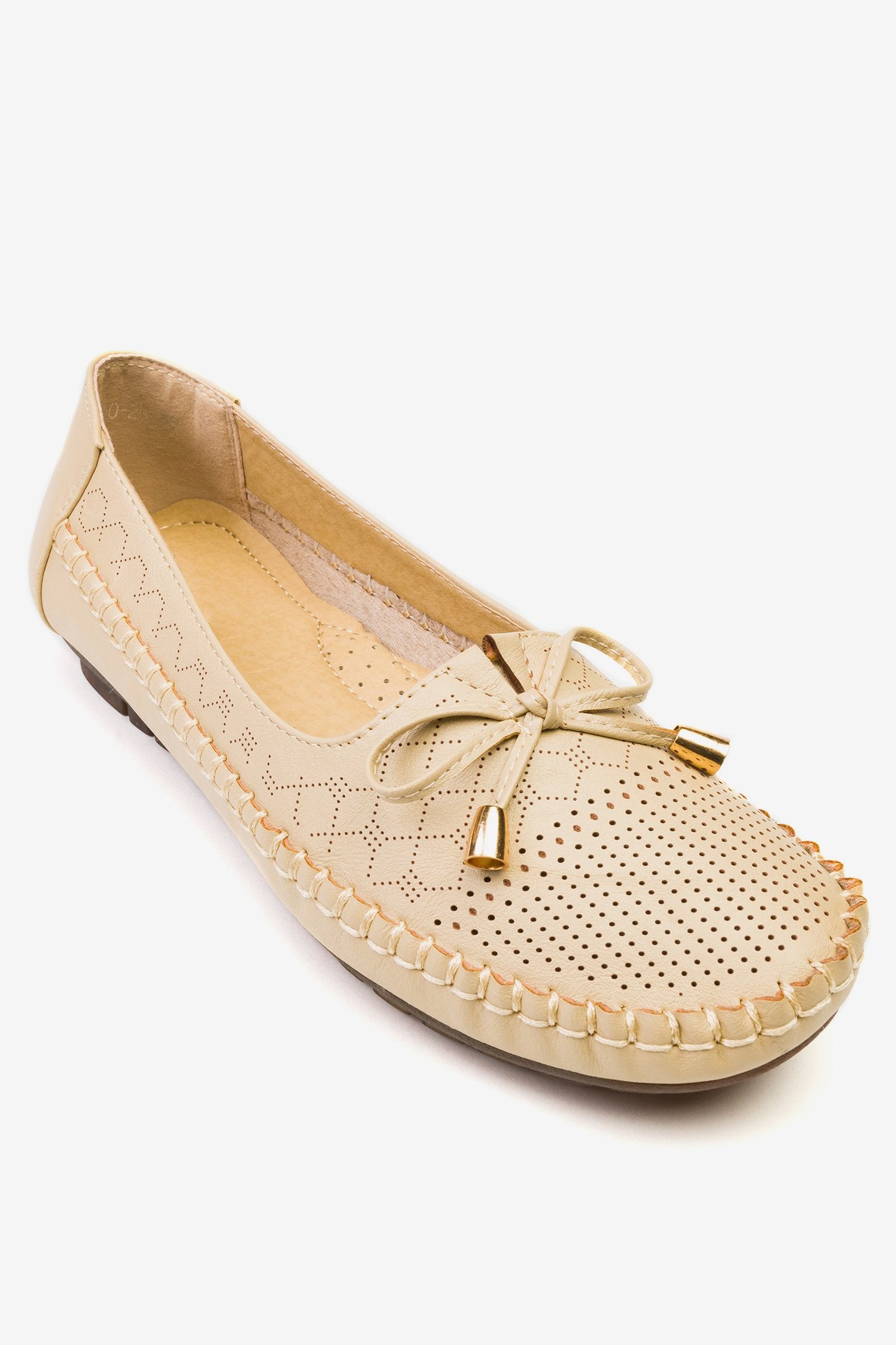 Ballerina Mujer Beige Maru Chancleta Chancleta